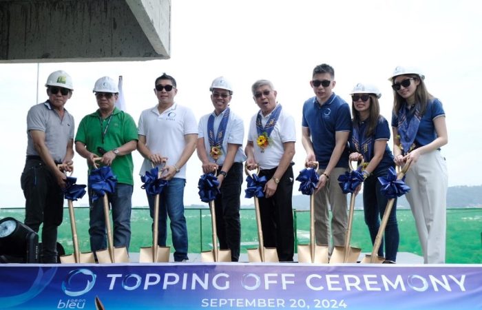 Aeon Luxe tops off two towers of Aeon Bleu Residences